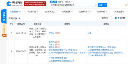 劉強(qiáng)東 章澤天退出江蘇賽夫綠色食品發(fā)展投資人